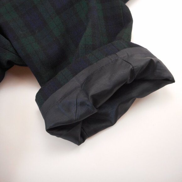 Pendelton Women's size 14 Plaid Pants 100% Virgin Wool Career Church Fully Lined - Picture 12 of 14